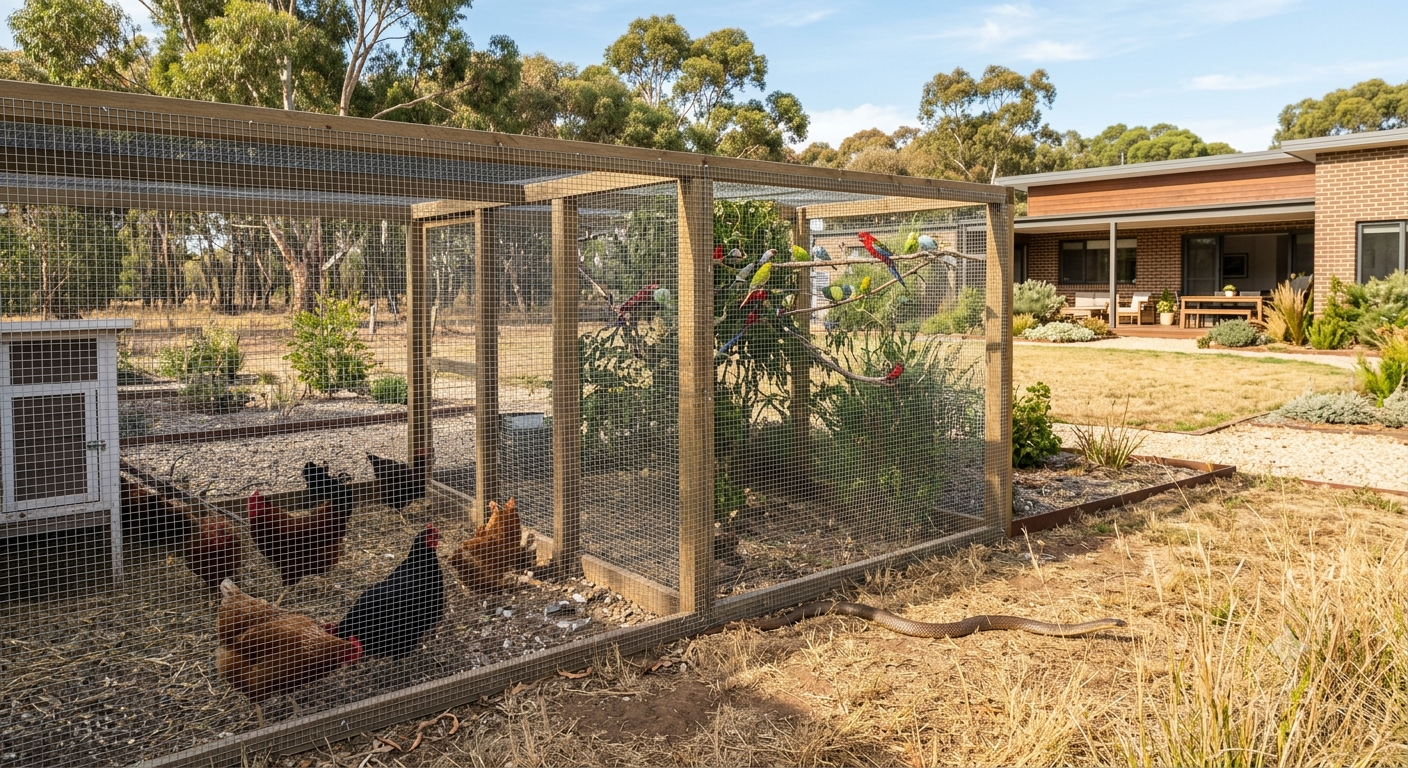 Timber-framed chicken coop